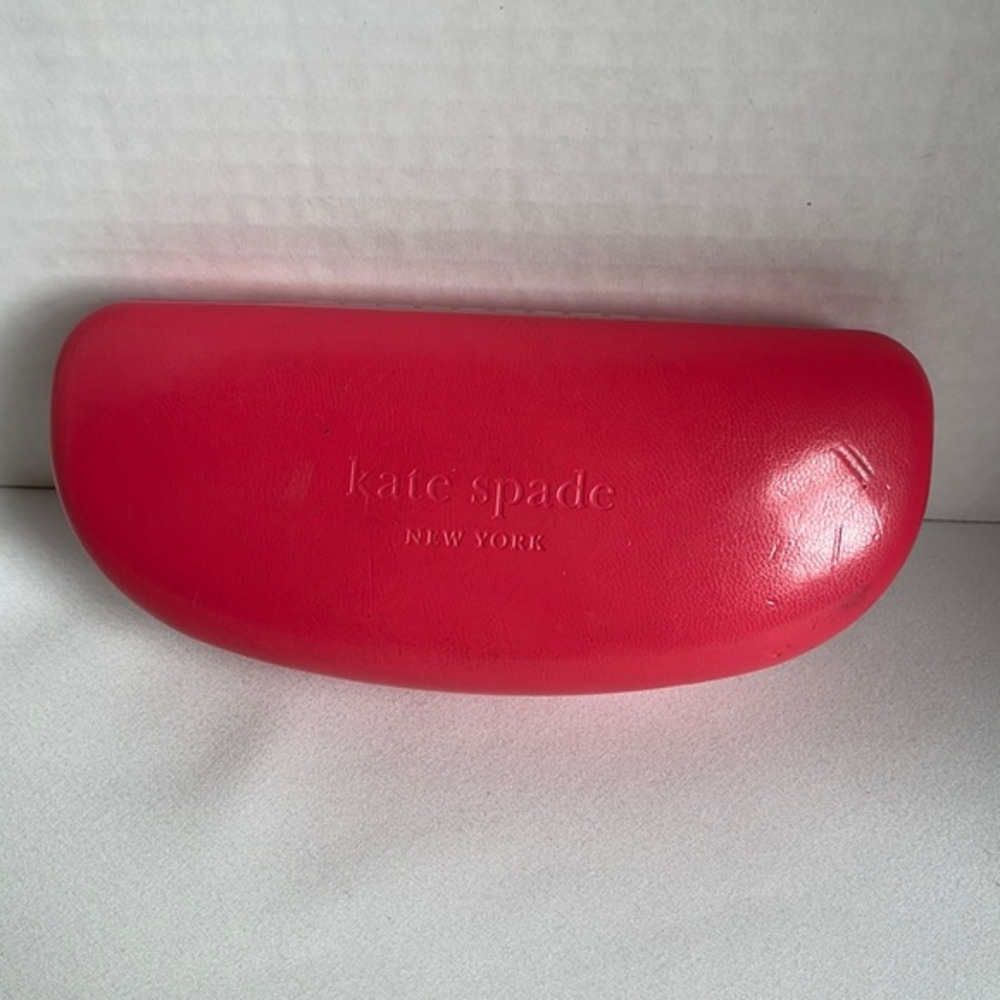 Kate Spade Pink Embossed Sunglasses Case